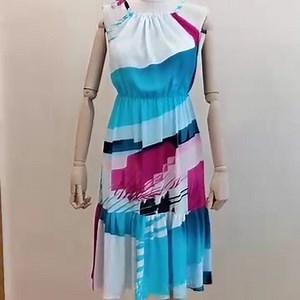 Sewing a Dress from a Rectangular Piece 🌸 | Fatmanur Tiryaki