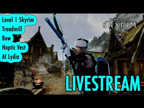 Skyrim VR With a KatWalk C2+ and a 40# Bow #BestKATWalkerChallenge2025