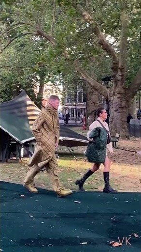 Burberry Spring 24 collection #shorts #londonfashionweek #fashionweek #green