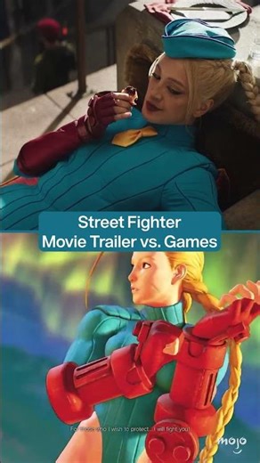 Street Fighter Movie Trailer VS Games