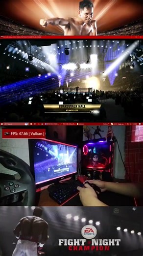 FIGHT NIGHT CHAMPION WITH SETTINGS DONAIRE VS GAMBOA #gameplay #gaming #pcgaming #pc #games #gamer #videogames #GamingOnTikTok #fightnight #fightnightchampion