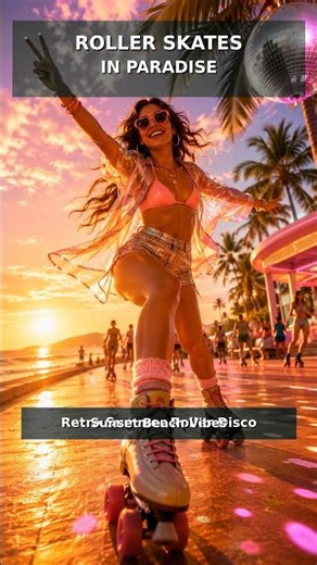 ABBA-Inspired 70s Summer Disco Pop Vol.3 🛼🌴 Roller Skates in Paradise