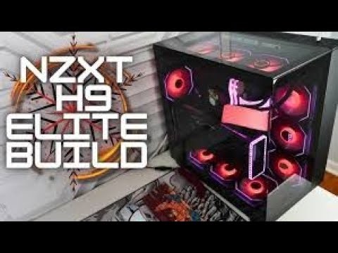 NZXT H9 Elite ATX Mid Tower – Premium Design & Optimal Cooling for Gamers!