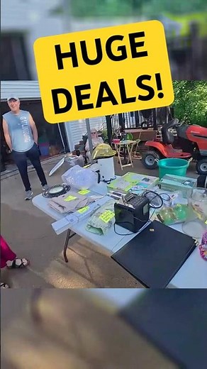 Our Truck is Overflowing with Yard Sale Treasures!