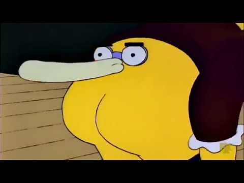 The Simpsons - Bart Impersonates Richard Nixon