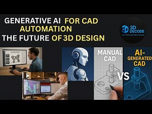 Generative AI for CAD Automation | The Future of 3D Design | 3D DECODE
