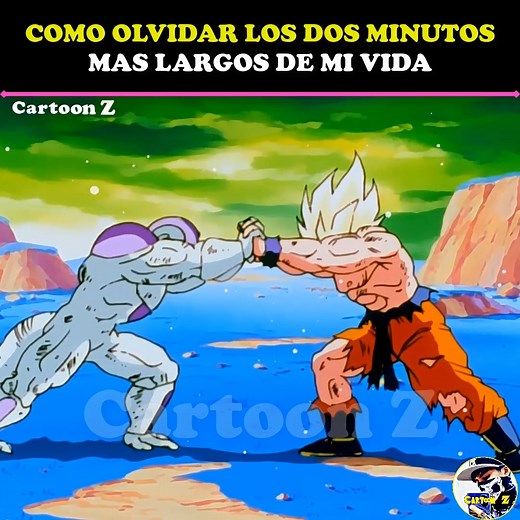 Segun Freezer Quedan Dos Minutos | Cartoon Z