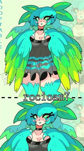 Timelapse 171# Adoptables OCs #Shorts #speedpaint #art #digitalart #adoptable #adoptablesforsale