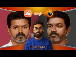 Actor Vijay 3d head making