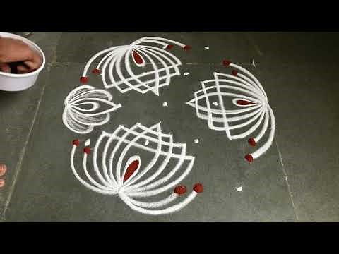 Margazhi maadham padikolam collections| Simple muggulu designs| easy rangoli designs