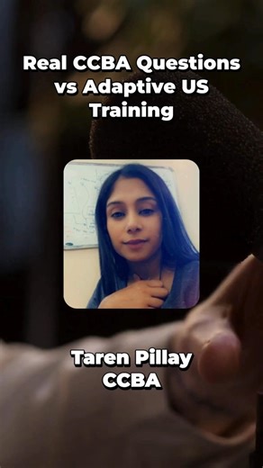 Real CCBA Questions vs Adaptive US Training - Taren Pillay