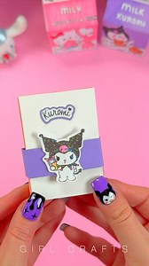 8.3K views · 1.3K reactions | Colorful Kuromi Notebook #sanrio #papercraft | Girl Crafts | Facebook