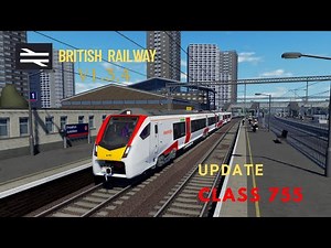 Roblox British Railway V1.3.4 Update !!! Class 755/4 pov drive🚝 | CC