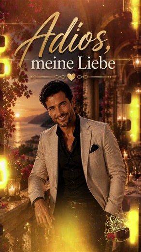 Auf Wiedersehen, meine Liebe🌹 #sehnsucht #deutschemusik #schlagerhits #deutschehits #romantik