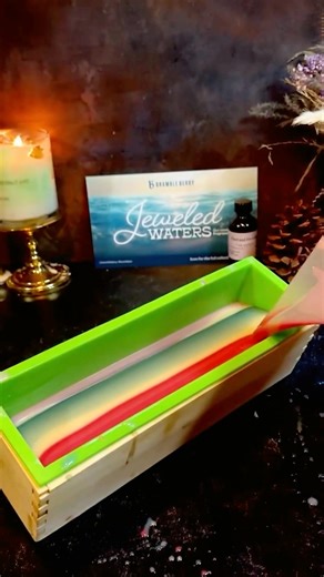 3.9K views · 32 reactions | Holy grail Organics brought our new Jeweled Waters Fragrances to life with some beautiful swirly soap designs ! ✨ Which is your favorite? #BrambleOn | Bramble Berry | Facebook