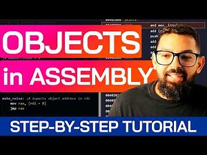 Objects in Assembly | Beginner Tutorial | x86-64 Assembly Course | Learn Programming