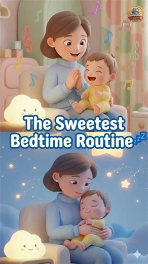 The Sweetest Bedtime Routine 🌙 Baby Sleeps Instantly! 💤 #bedtimestories #bedtimetraditions