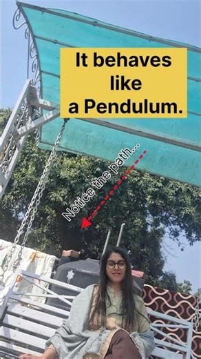 This Swing Moves Slowly… Do You Know Why?