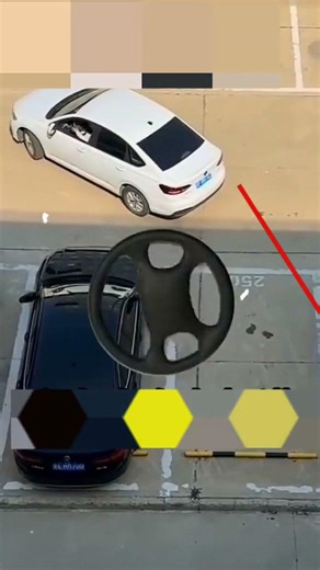 How to park a car in parallel parking #shorts #paralleparking