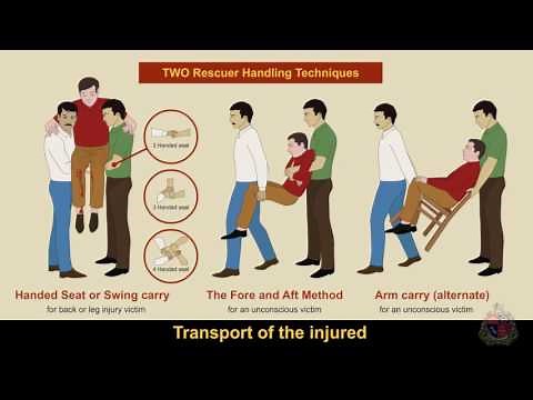 First-Aid Tips - Transport of the Injured