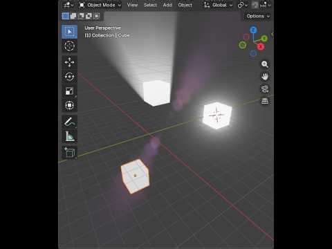 How to do multiple glow effect objects Blender 2026