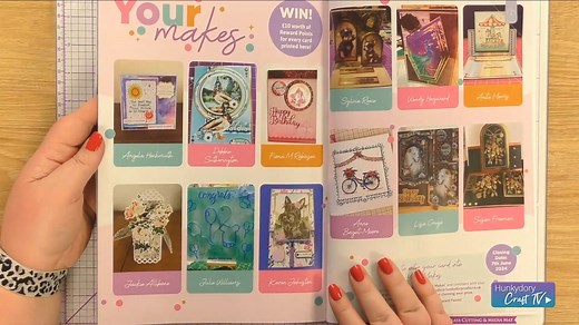 Here's a little sneak peek of our Crafting with Hunkydory Issue 77 Magazine! 👀 We have been working super hard behind the scenes to give our much loved magazine a makeover, PLUS a revamp on the fabulous free gifts! 😁 | Hunkydory Crafts