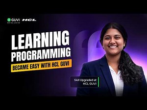 Learning Programming Languages became easy with HCL GUVI👨🏾‍💻