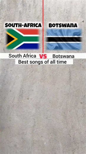 South Africa vs Botswana: A Musical Showdown