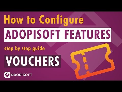 How to Generate Vouchers in AdoPiSoft System | ADOPISOFT