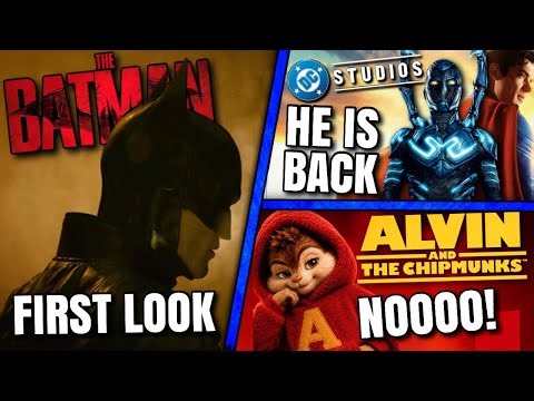 The Batman 2 Teaser, Blue Beetle Is Back, Alvin & The Chipmunks Reboot & MORE!!