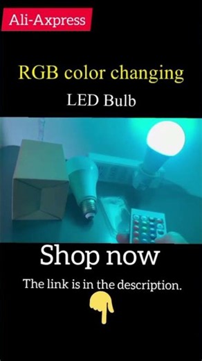 RGB color changing LED Bulb