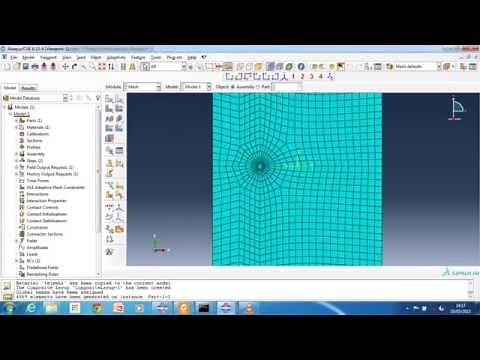 ABAQUS CRACK TUTORIAL