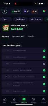 Farkle Dice Roll Freecash Offer Summary #gaming #earn #swagbucks