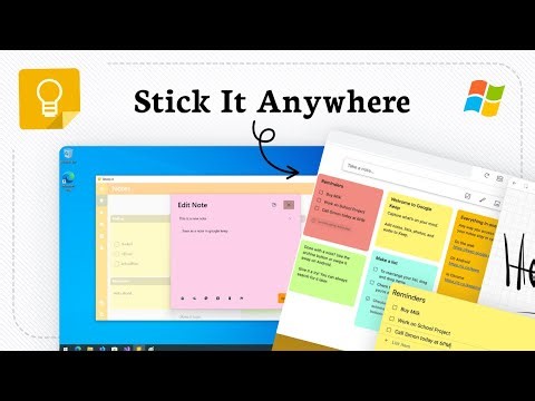 How to install Google Keep on Windows (Desktop Shortcut)