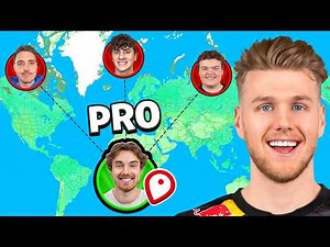 5 NOOBS vs 1 PRO in GEOGUESSR!