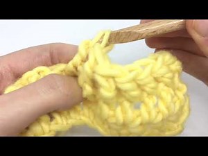 Comment crocheter une bride travaillée par devant