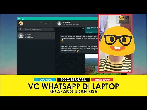 Cara VC WhatsApp di Laptop (Udah Bisa Video Call & Voice Call)