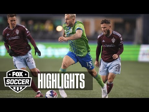 Seattle Sounders FC vs. Colorado Rapids Highlights | MLS on FOX