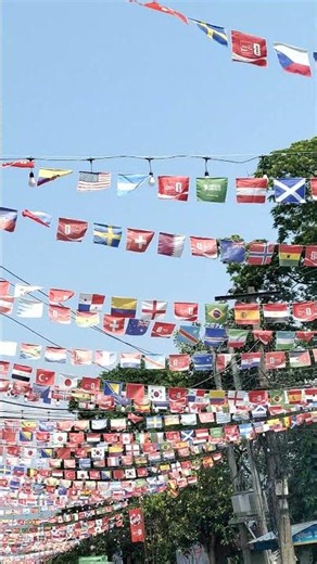 🌍 International Flags Around the World 🚩