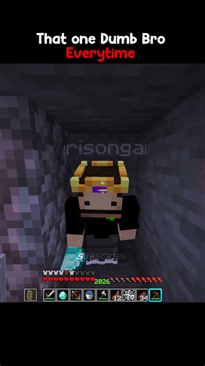 That One Dumb Bro Everytime #minecraft #mlgclutch #pvp #clutch #manhunt