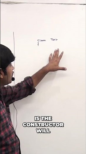 Java Constructor Explained: Simple Class Tester Example #shorts