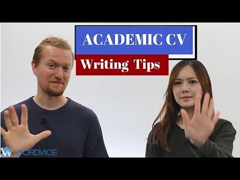 5 Tips for a Perfect Academic CV