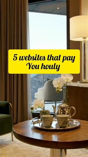 5 Websites that pay you houly #money #passivemoneyonline #remotework