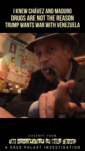 12K reactions · 4.7K shares | This is what you need to know about Venezuela to understand why Donald Trump has ordered a covert* operation to overthrow their government. Excerpt from my 30 minute documentary, The Assassination of Hugo Chavez. Stream it for FREE, or get the DVD or Download with a donation. Full details at link in comments below. (*By the way, Donald, when you announce a “covert” operation, it’s no longer covert. But never mind.) | Greg Palast | Facebook