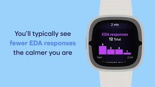 Fitbit How to use EDA Scan on Sense 2 Anuncio