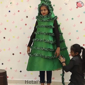219K views · 1.6K reactions | Tree making on girl - Christmas | Hetal's Art | Facebook