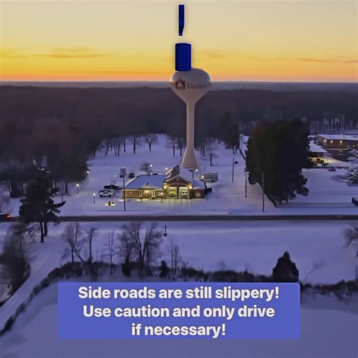 The sun popped out today and JWoo was there. Here is a look at what the roads will look like first thing Thursday morning. Be safe. | City of Bartlett