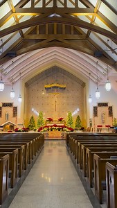 Fairview Park, OH — St. Angela Merici #architecture #classicalarchitecture #classicalart #christianart #traditionalcatholic #traditionalcatholicism #tradcatholic #latinmass #traditionallatinmass #gothicarchitecture #catholic #catholicism #church #catholicchurch #catolique #catolicos #catolico #igrejacatolica #iglesia #christmas #advent #navidad #natal #advento #adviento #cleveland #ohio #noel | Catholic Tradition