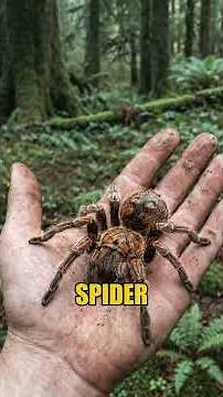 The Largest Spider Ever Confirmed Had a Body the Size of a Human Head #viral #shorts #prehistoric