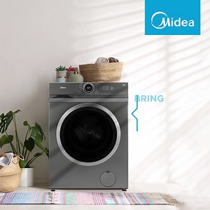 Presenting Midea's premium range of Washing Machines with intensive 90 degree Hygiene wash to remove stubborn stains and keep your clothes free from germs and bacteria. It's stylish Lunar dial helps you seamlessly wash your clothes and save more time and energy with its advanced quick wash programs, offering smart solutions for modern problems. Buy online: https://www.midea.com/in/Washing-Machines/Front-Load-Washers/Midea-7-kg-Fully-Automatic-Front-Load-Washing-Machine-Dark-Gray-MF100W70-T-IN #B